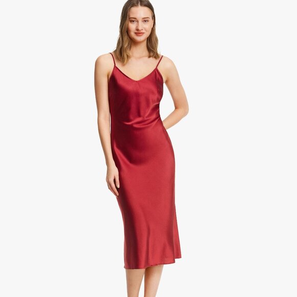 Lilysilk Silk Midi Dress - Picture 1 of 3